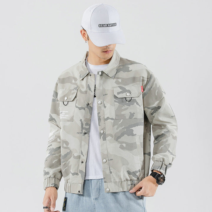 Elevate Your Style with Our Workwear Camouflage Jacket