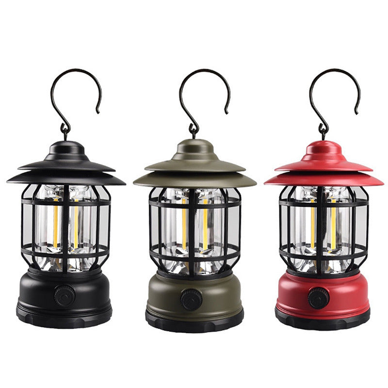 Outdoor Retro Multi-functional Warm Lantern