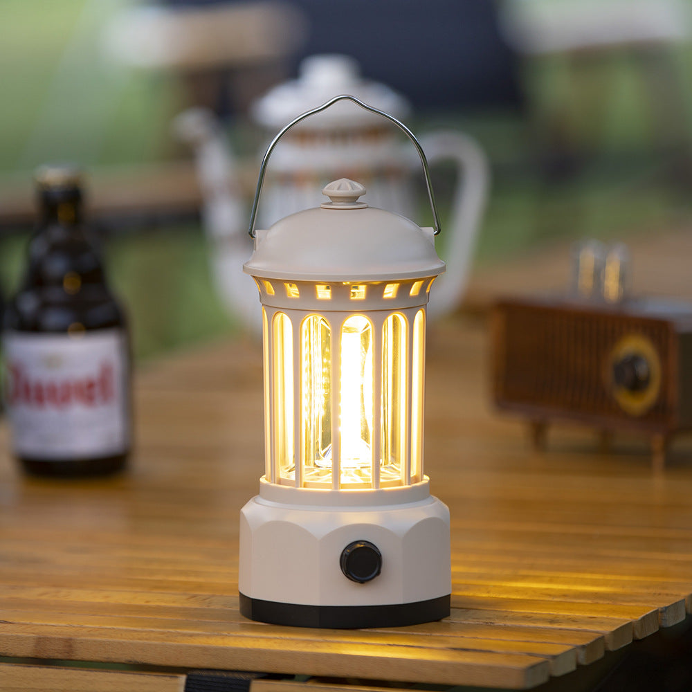 Portable Camping Lantern Retro Barn Lantern