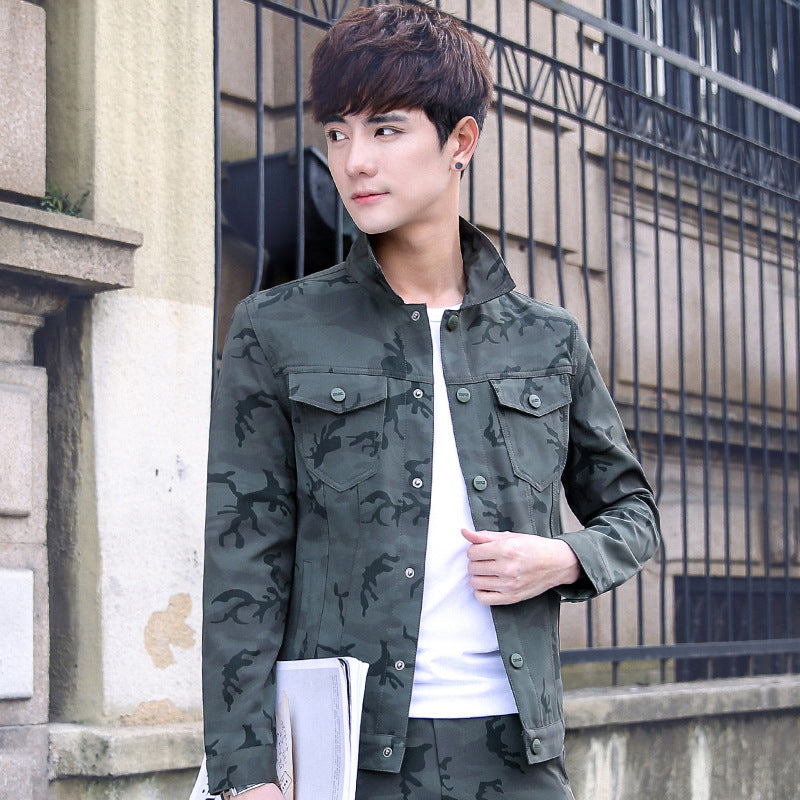 Camouflage Men's Handsome Jacket