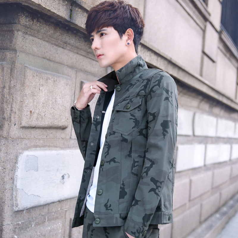 Camouflage Men's Handsome Jacket