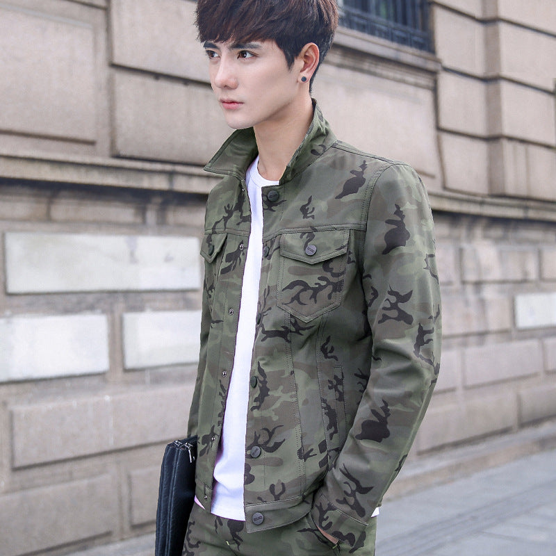 Camouflage Men's Handsome Jacket