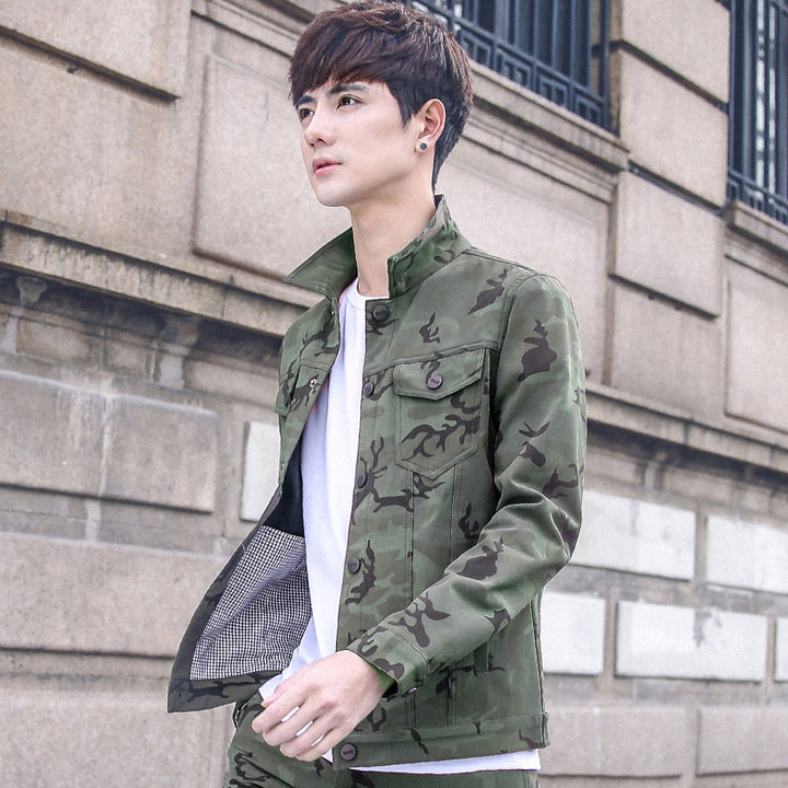 Camouflage Men's Handsome Jacket