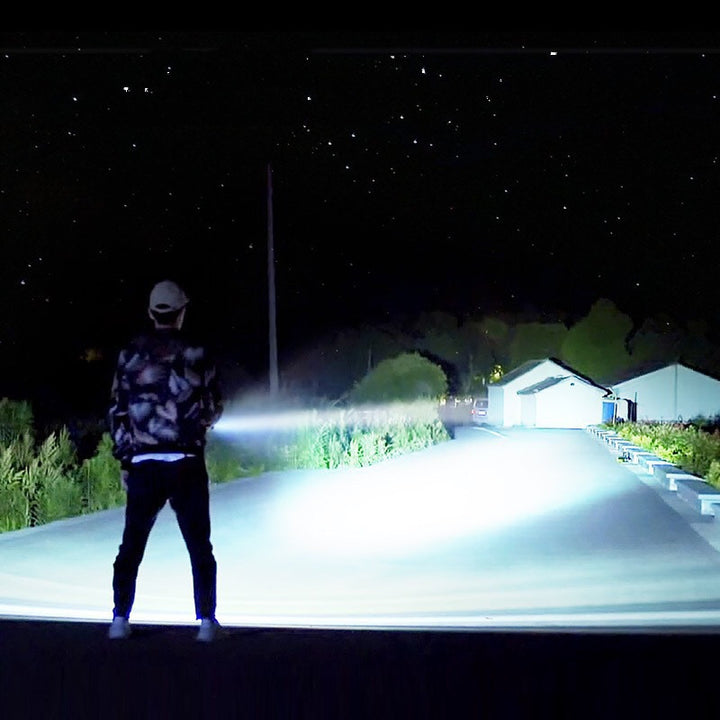 Shustar Led Bright Torch Camping Flashlight