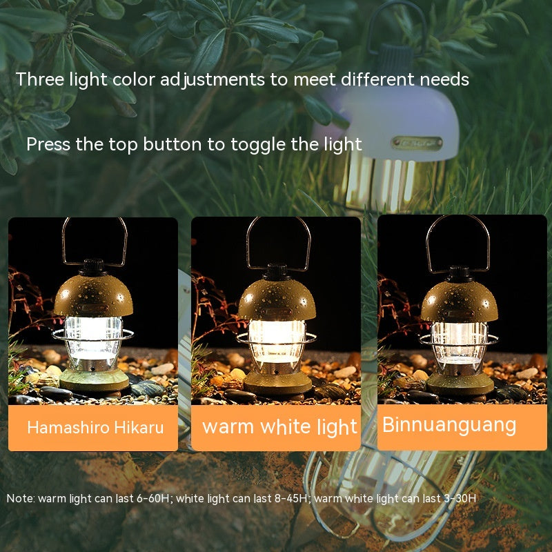 Outdoor Camping USB Charging Lantern