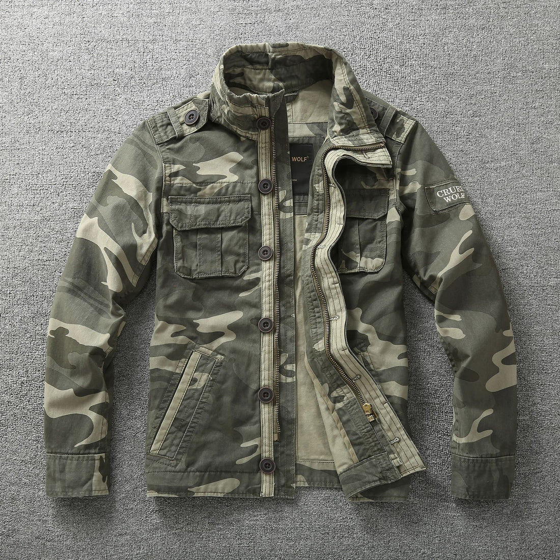 Autumn Men's Camouflage Jacket