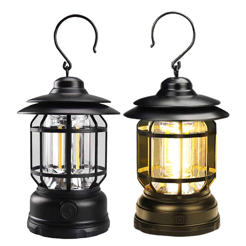 Outdoor Retro Multi-functional Warm Lantern