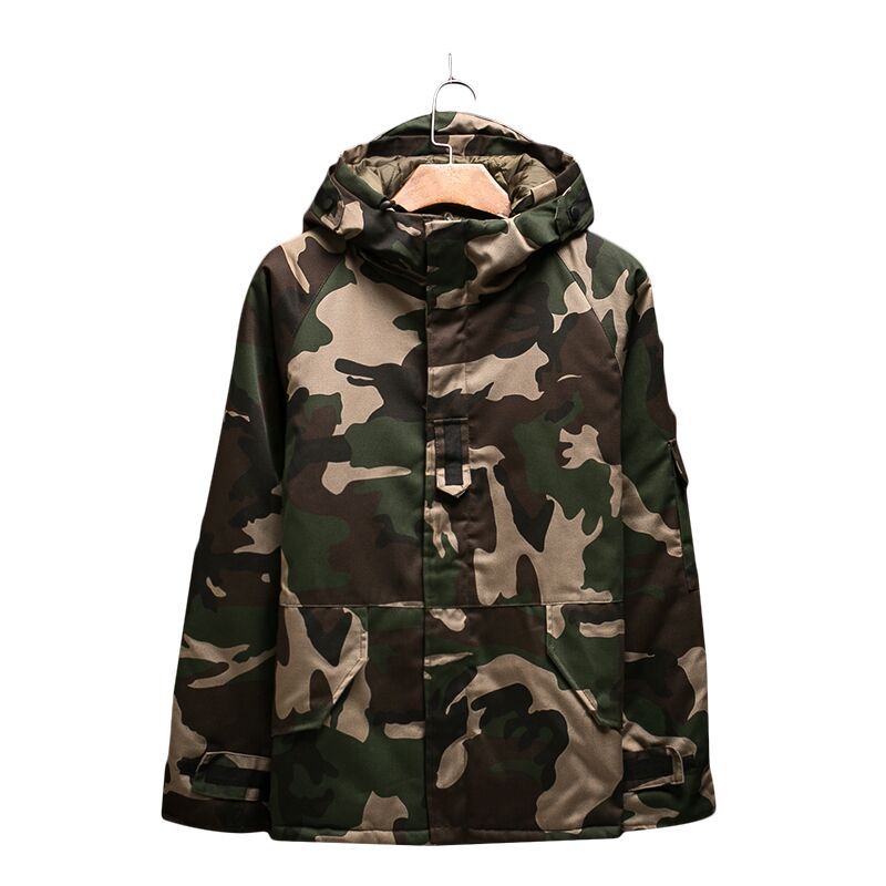 Winter camouflage cotton jacket