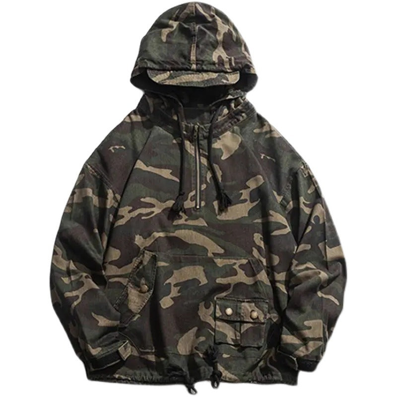 Mens Camouflage Tactical Work Jacket