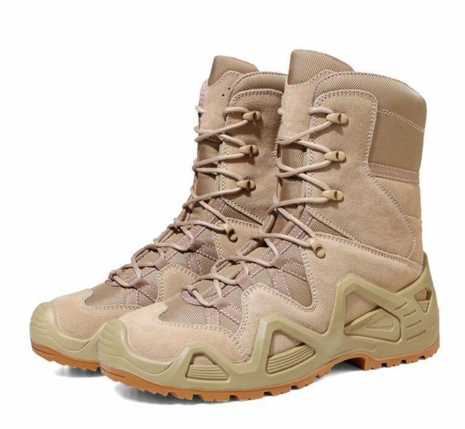 High-top Combat Boots