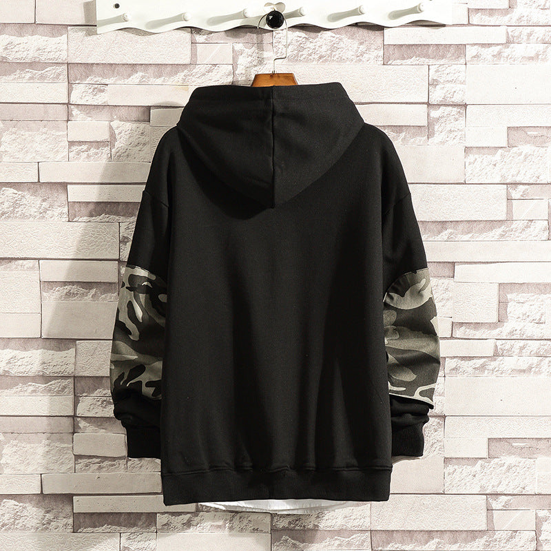 Men's camouflage hooded sweater casual jacket