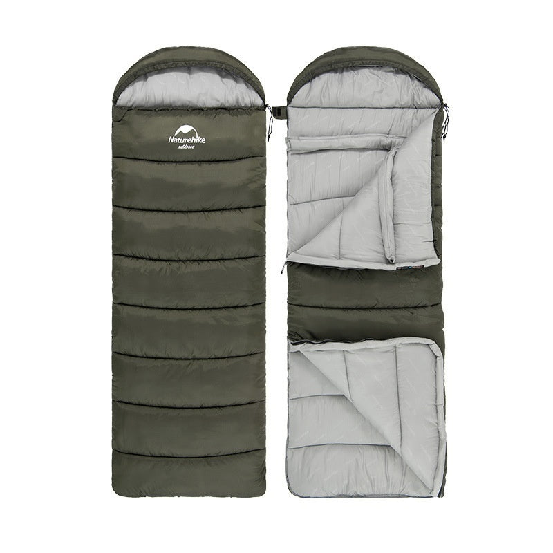 Envelope Hooded Sleeping Bag