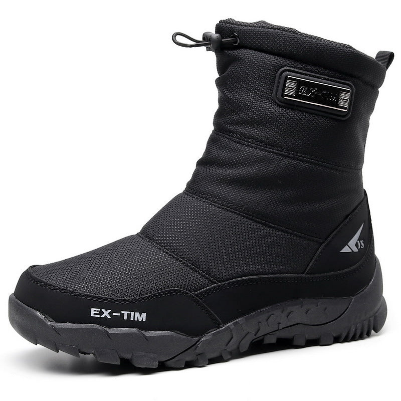 Men's Waterproof Fleece-lined Hiking Shoes