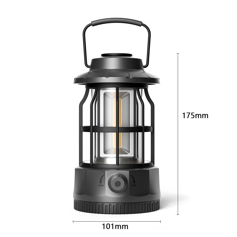 Portable Camping Lantern Retro Barn Lantern