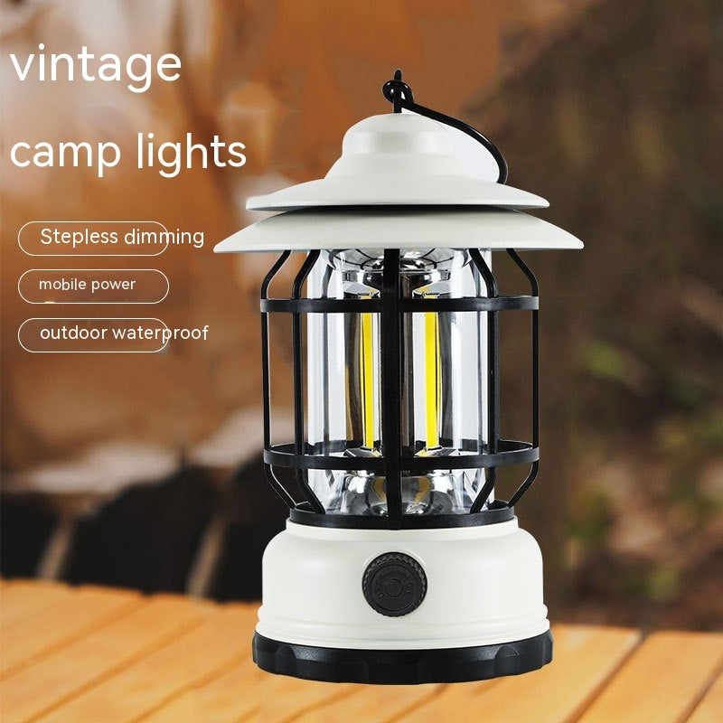 Outdoor Retro Multi-functional Warm Lantern