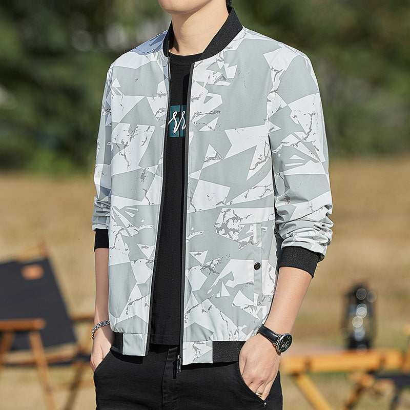 Men's Thin Camouflage Jacket