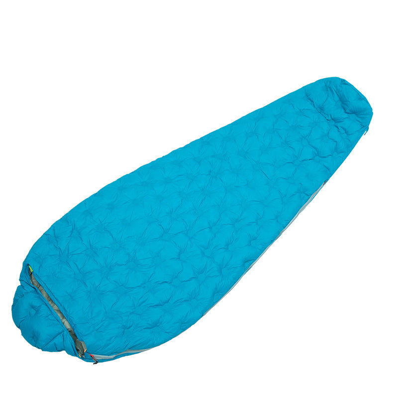 Outdoor Camping Mummy-style Color Block Sleeping Bag