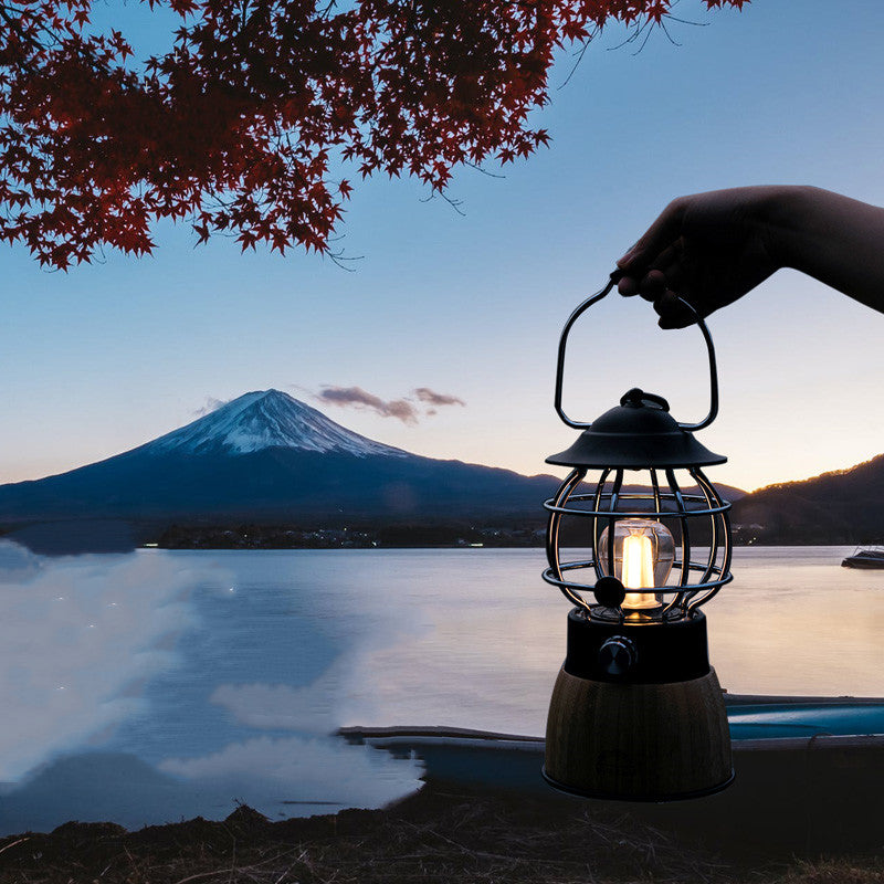 Camping Retro Portable Lantern