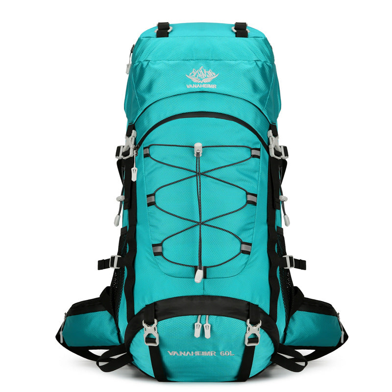 Outdoor Bag 60 Liters Large Capacity Hiking Backpack