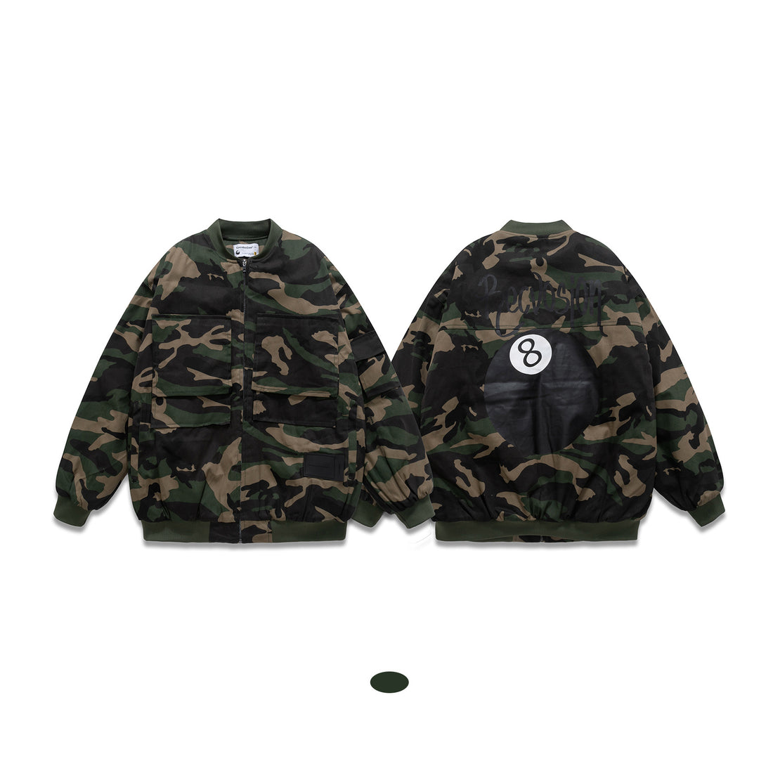 Themed Camouflage Couple Jacket
