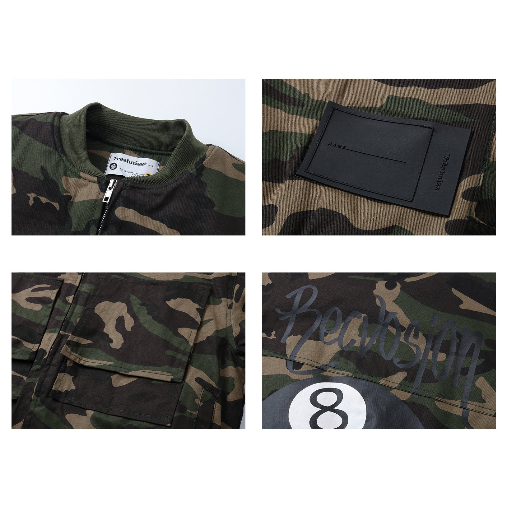 Themed Camouflage Couple Jacket