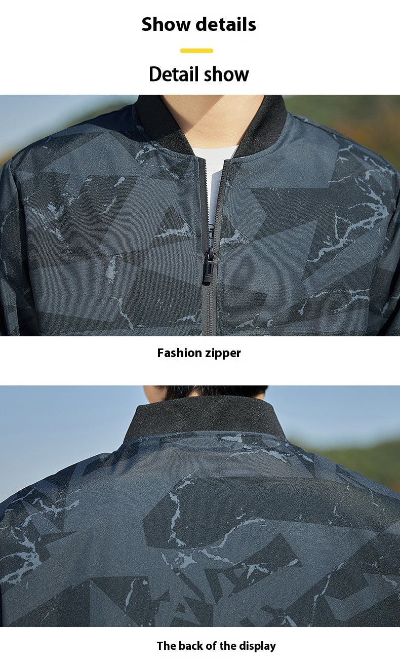 Men's Thin Camouflage Jacket