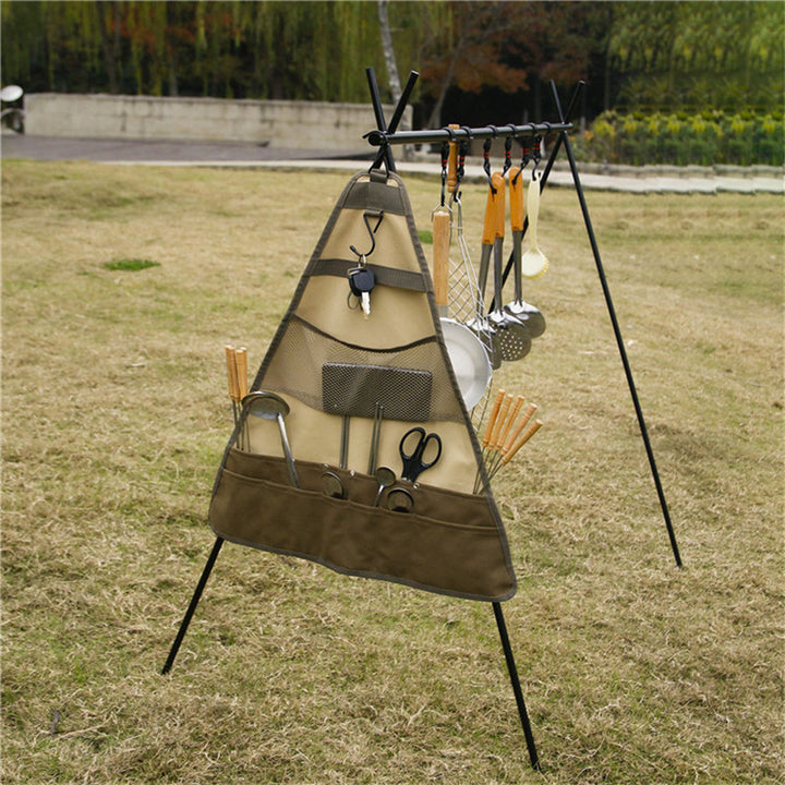 Outdoor Camping Foldable Tableware Bag